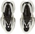 Balmain Unicorn Low 'Hitam Putih' YM1VJ309KNOC-EAB
