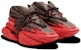 Balmain Unicorn Low 'Monogram - Coklat Merah' BM0VJ309KPBR-W32