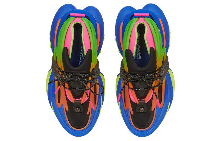 Lookbook Balmain Unicorn Low 'Pelbagai Warna' YM1VJ309KNHC-EAH