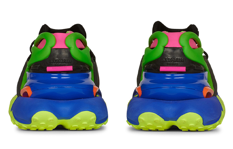 Shop Balmain Unicorn Low 'Pelbagai Warna' YM1VJ309KNHC-EAH