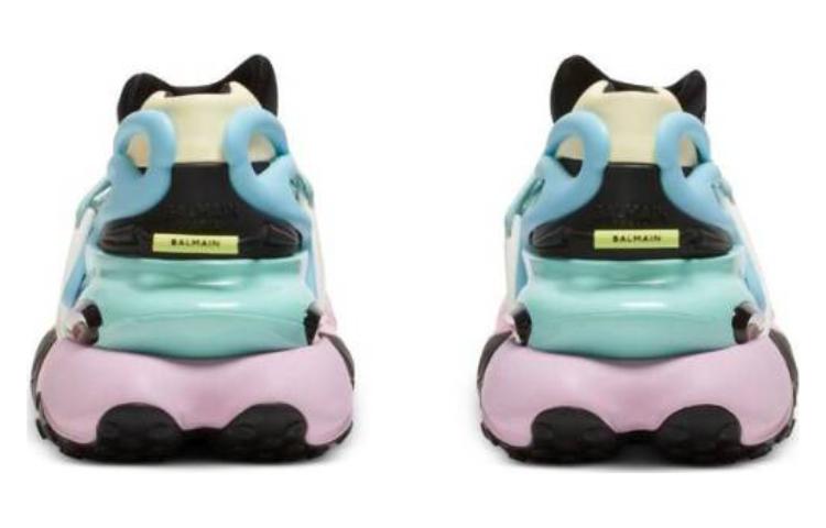 Shop Balmain Unicorn Low 'Pelbagai Warna' BM1VJ309KMUSEAH