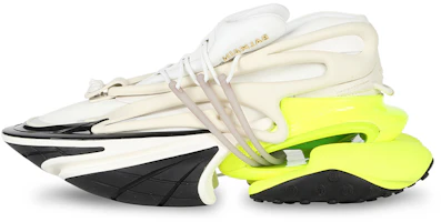 Balmain Unicorn Low 'White Yellow Black' YM1VJ309KNESGKY Balmain Unicorn Low 'White Yellow Black' YM1VJ309KNESGKY