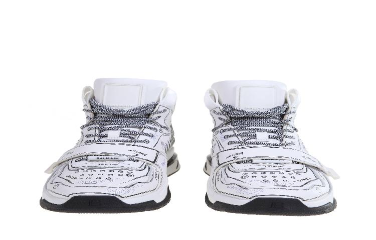 Balmain VM1C255LCHP 'White/Black' 圖 3