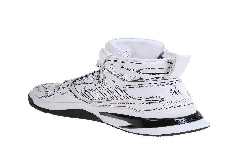 Balmain VM1C255LCHP 'White/Black' 圖 4