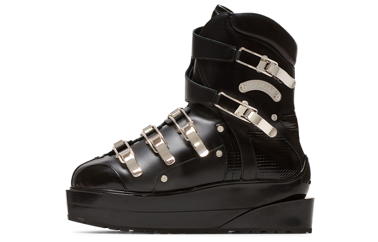 Balmain Volt Leather Ankle Boots 'Black' YM0TA310TCZD0PA