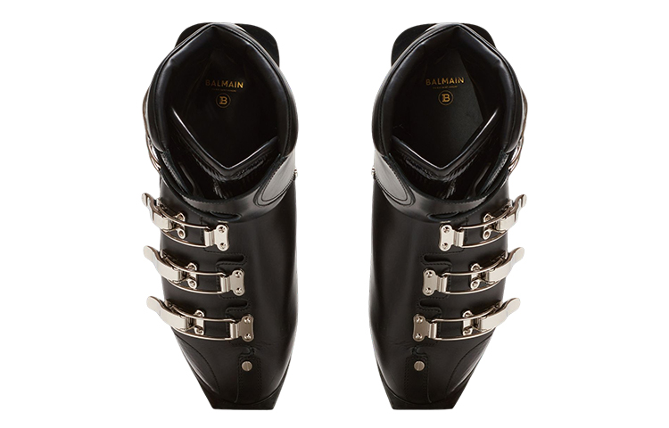 Lookbook Balmain Volt Leather Ankle Boots 'Black' YM0TA310TCZD0PA