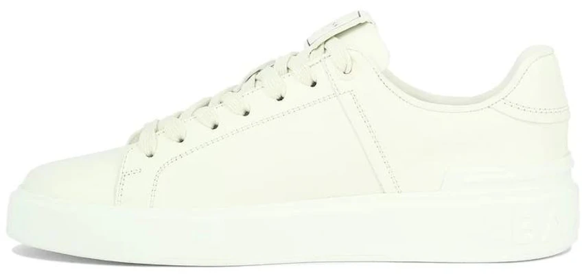 Balmain White Low-Top Sneakers, Versatile Calfskin Casual Shoes CM1VI288LVTR0FA Buy Balmain White Low-Top Sneakers, Versatile Calfskin Casual Shoes CM1VI288LVTR0FA