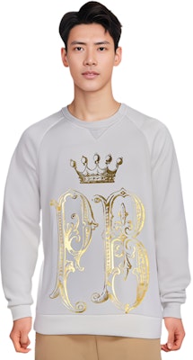 BALMAIN 白色印花圖案長袖衛衣。 HP67241S-A7283-003 Details for BALMAIN 白色印花圖案長袖衛衣。 HP67241S-A7283-003