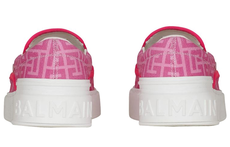 Shop 발망 x 바비 B-코트 '핑크 패션' (Balmain x Barbie B-코트 '핑크 패션') XM4VL291TCBP4KG