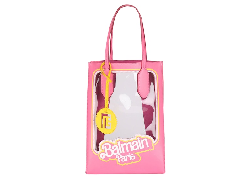 Balmain x Barbie Folded Shopping Bag Pink