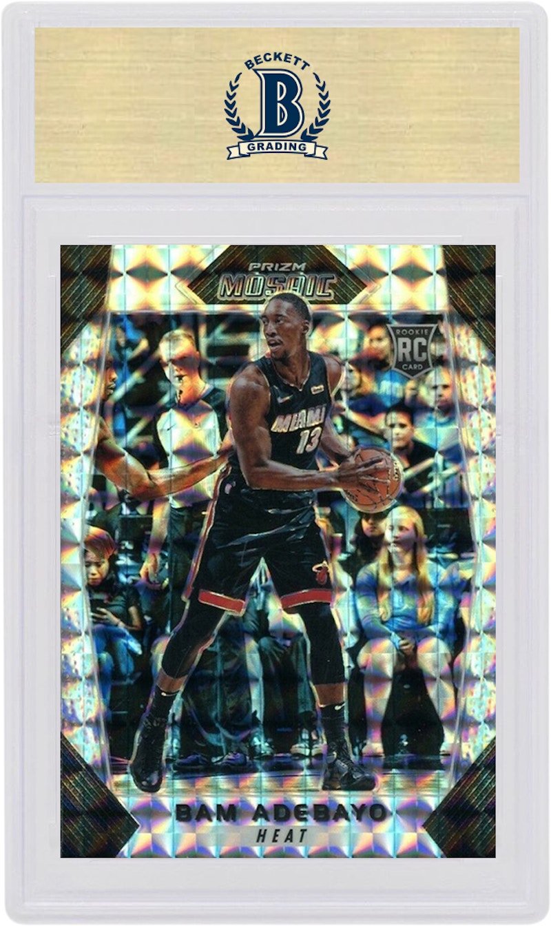 Bam Adebayo 2017 Panini Prizm Mosaic Rookie #86 圖 2