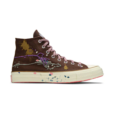 Bandulu Converse Chuck 70 High 'Paint Splatter - Cappuccino Base'