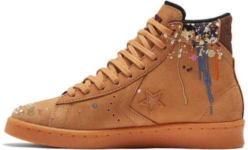 バンドゥールー x コンバース プロレザー ハイ 'ペイントスプラッター - フラックス' 169908C Buy バンドゥールー x コンバース プロレザー ハイ 'ペイントスプラッター - フラックス' 169908C
