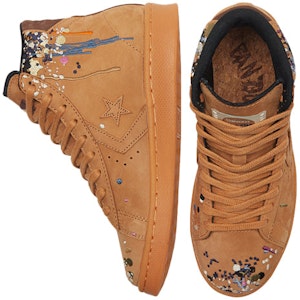 バンドゥールー x コンバース プロレザー ハイ 'ペイントスプラッター - フラックス' 169908C Purchase バンドゥールー x コンバース プロレザー ハイ 'ペイントスプラッター - フラックス' 169908C