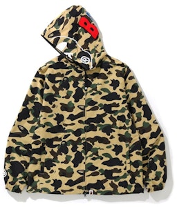 BAPE 1st Camo 2nd Ape Full Zip Hoodie Jaket Kuning Order BAPE 1st Camo 2nd Ape Full Zip Hoodie Jaket Kuning