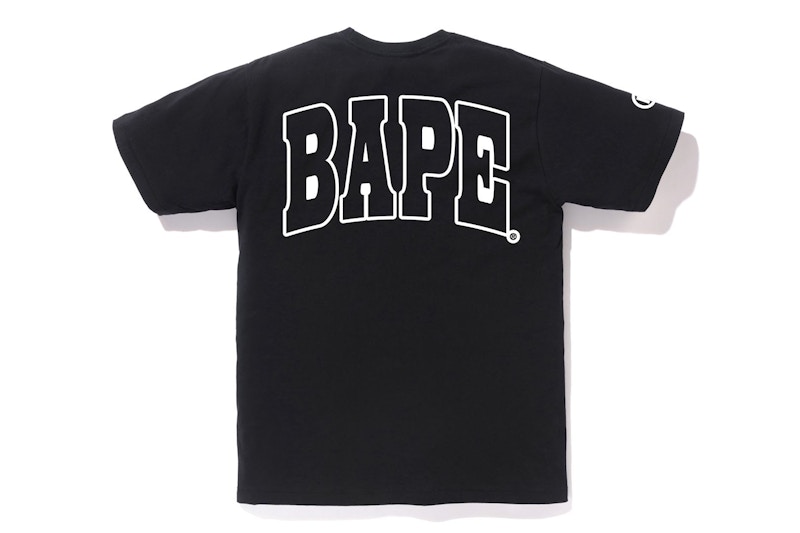 Order BAPE 第一代迷彩第二代猿人圖案短袖 黑色/黃色