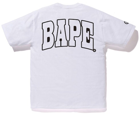 BAPE 1st Camo 2nd Ape Tee White/Green Order BAPE 1st Camo 2nd Ape Tee White/Green