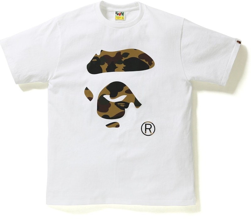 bape-1st-camo-ape-face-tee-white-yellow