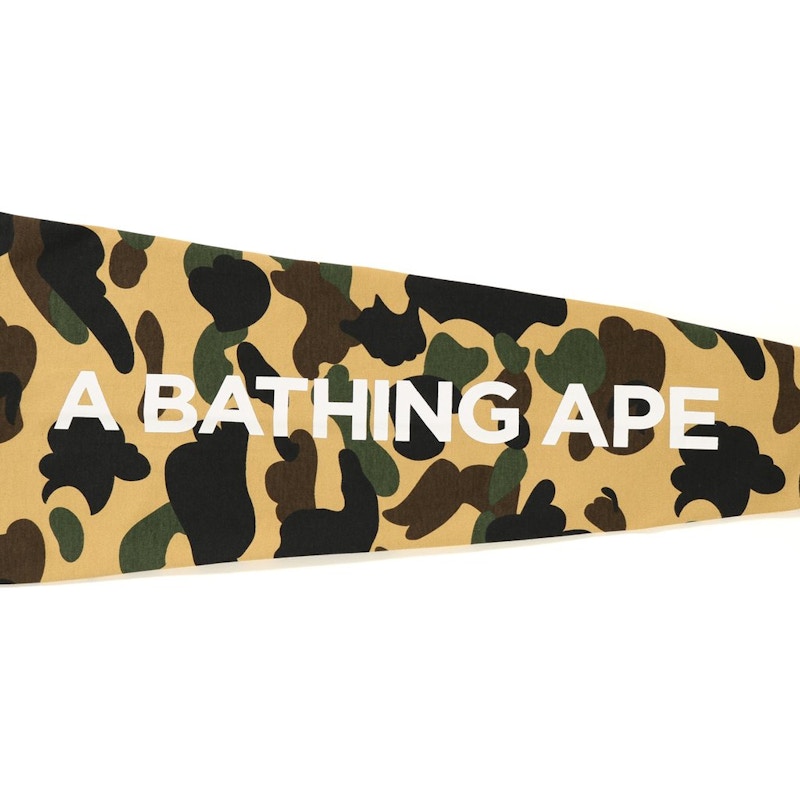 Bape 1st Camo Ape Head Layered LS Tee Black 圖 2