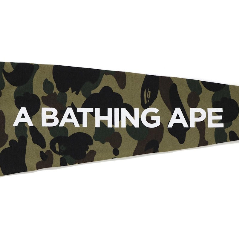 Order Bape Camiseta Blanca Manga Larga Camo Ape Head 1st Layered.