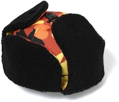 Bape 1st Camo Boa Trooper Cap Orange Bape 1st Camo Boa Trooper Cap Orange