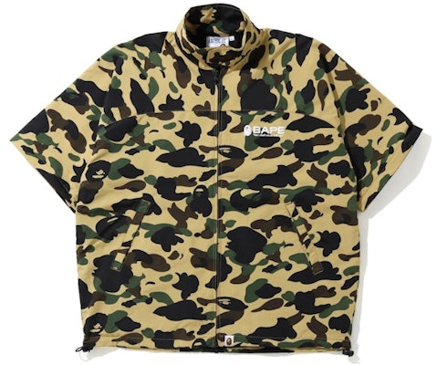 BAPE 1st Camo Classic Rain Jacket Yellow Order BAPE 1st Camo Classic Rain Jacket Yellow