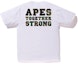 Buy Bape 1st Camo College ATS 白綠色T恤