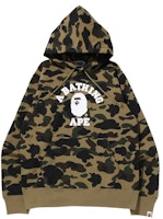 BAPE 1st Camo College Pullover Hoodie (SS22) 'Green' BAPE 1st Camo College Pullover Hoodie (SS22) 'Green'