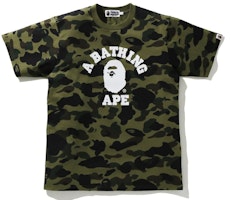 BAPE 1st Camo College Tee (SS21) Green BAPE 1st Camo College Tee (SS21) Green