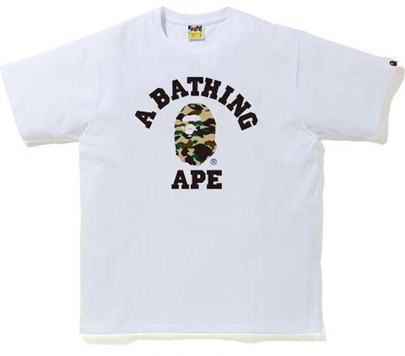 bape-1st-camo-college-tee-white-yellow