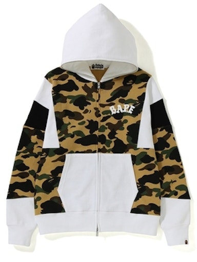 bape-1st-camo-color-block-full-zip-hoodie-yellow