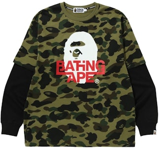 베이프 1st 카모 레이어드 릴렉스 핏 긴팔 티셔츠 그린
Buy 베이프 1st 카모 레이어드 릴렉스 핏 긴팔 티셔츠 그린