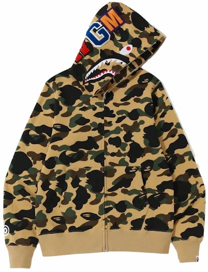 bape-1st-camo-shark-full-zip-hoodie-yellow