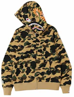 Order BAPE 1st Camo 鯊魚全拉鍊連帽外套 黃色
