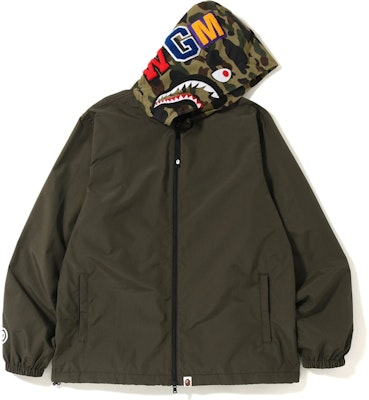 Bape 1st Camo Hoodie Hiu Jaket Hijau Buy Bape 1st Camo Hoodie Hiu Jaket Hijau