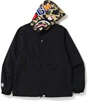 Bape 1st Camo Shark Hoodie Jacket Yellow Bape 1st Camo Shark Hoodie Jacket Yellow