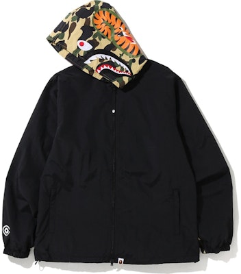 Bape 1st Camo Shark Hoodie Jacket Yellow Order Bape 1st Camo Shark Hoodie Jacket Yellow