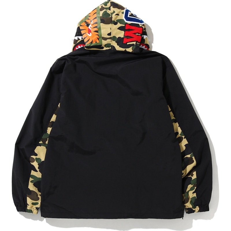 Lookbook Bape 第一代迷彩鯊魚連帽外套 黃色
