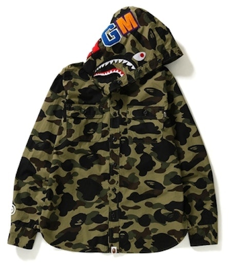 bape-1st-camo-shark-hoodie-shirt-green