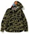 Bape 1st Camo Shark Hoodie Shirt Green