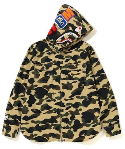 bape-1st-camo-shark-hoodie-shirt-yellow