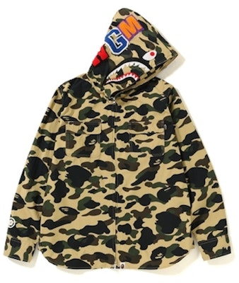 Sudadera con Capucha Bape 1st Camo Shark Amarilla Buy Sudadera con Capucha Bape 1st Camo Shark Amarilla