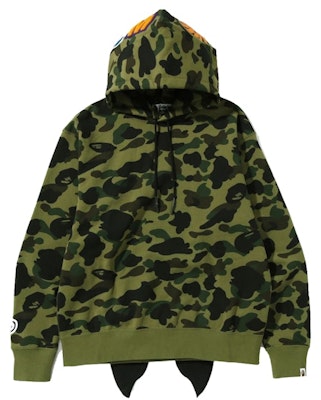 BAPE 1st Camo Shark Relaxed Fit Pullover Hoodie 'Green' Buy BAPE 1st Camo Shark Relaxed Fit Pullover Hoodie 'Green'