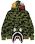 Order Hoodie BAPE 1st Camo Shark Fit Longgar 'Hijau'