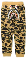 BAPE 1st Camo Shark Slim Sweat Pants (SS22) Yellow BAPE 1st Camo Shark Slim Sweat Pants (SS22) Yellow