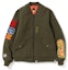 Order BAPE 1st Camo Shark Sweat MA-1 Olive/Green