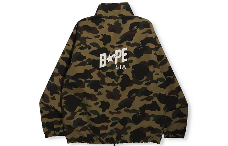 BAPE 1ST Camo Star Print High-Neck Jacket 1H80-140-014 圖 3