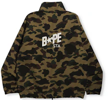 Lookbook BAPE 1ST Camo 星星印花高領外套 1H80-140-014