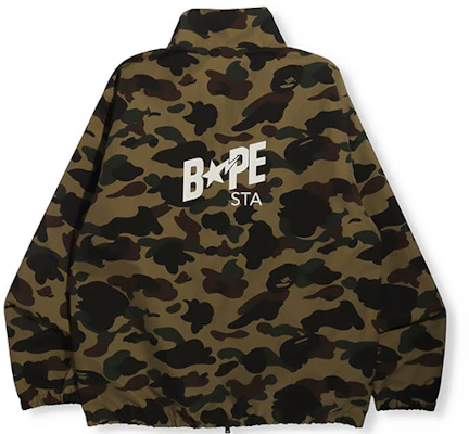 BAPE 1ST Camo Star Print High-Neck Jacket 1H80-140-014 Lookbook BAPE 1ST Camo Star Print High-Neck Jacket 1H80-140-014