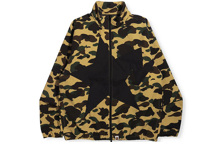 BAPE 1ST Camo Star Print High-Neck Jacket 1H80-140-014 圖 4